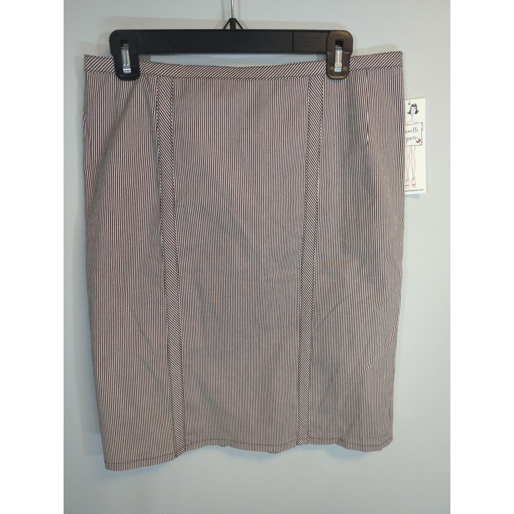 Nanette Lepore Navy Sail Away Skirt Women's Size 8 Nautical Retro‎ Preppy NWT